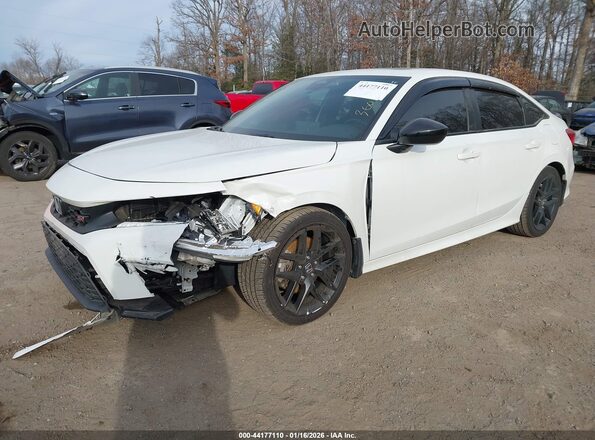 2HGFE1E5XNH472720 2022 HONDA CIVIC SI Белый Передняя левая четверть
