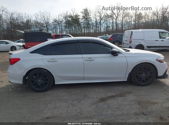 2HGFE1E5XNH472720 2022 HONDA CIVIC SI Белый Вид задней части салона