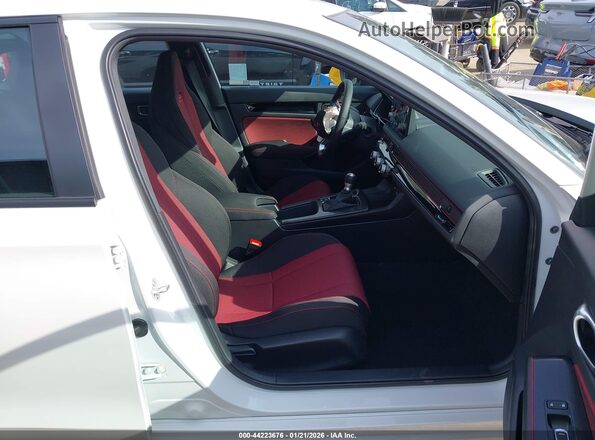 2HGFE1E5XTH471659 2026 HONDA CIVIC SI Белый Вид салона спереди