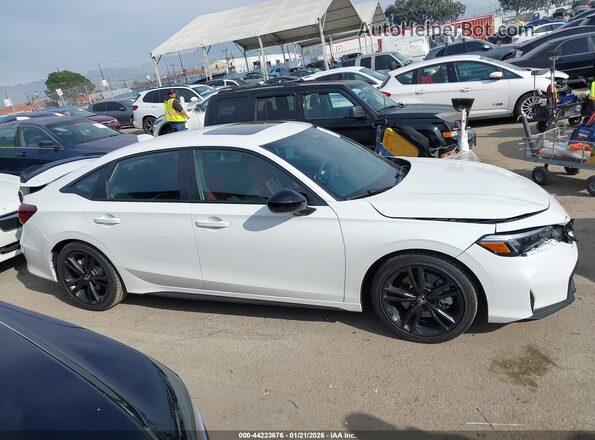 2HGFE1E5XTH471659 2026 HONDA CIVIC SI Белый Вид задней части салона