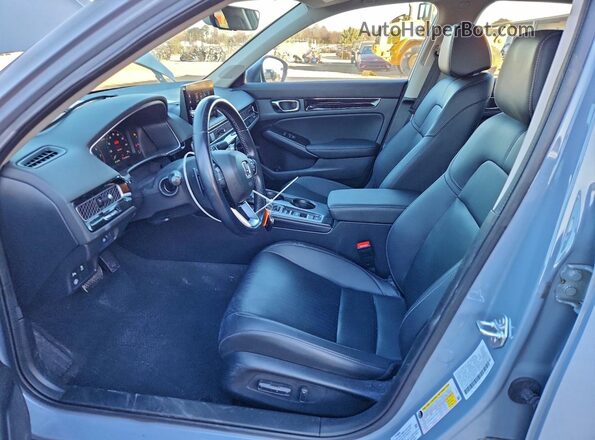 2HGFE1F90RH337575 2024 HONDA CIVIC Синий Вид салона спереди