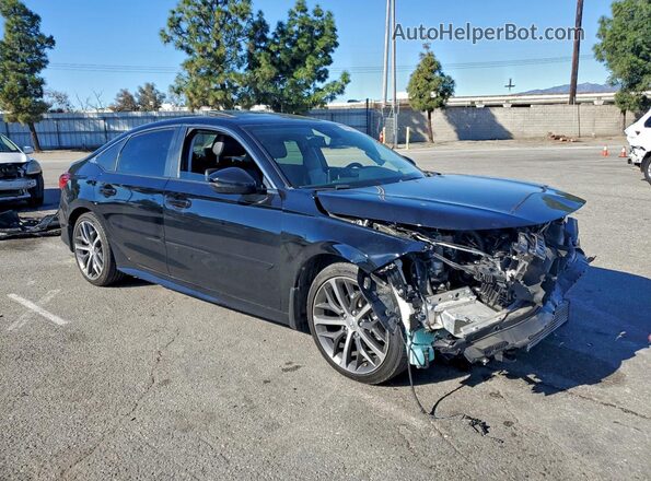2HGFE1F99RH303540 2024 HONDA CIVIC Черный Передняя правая четверть