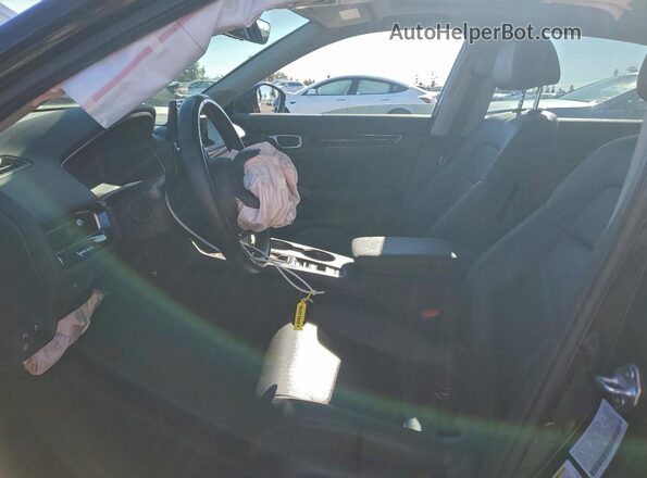 2HGFE1F99RH303540 2024 HONDA CIVIC Черный Вид салона спереди