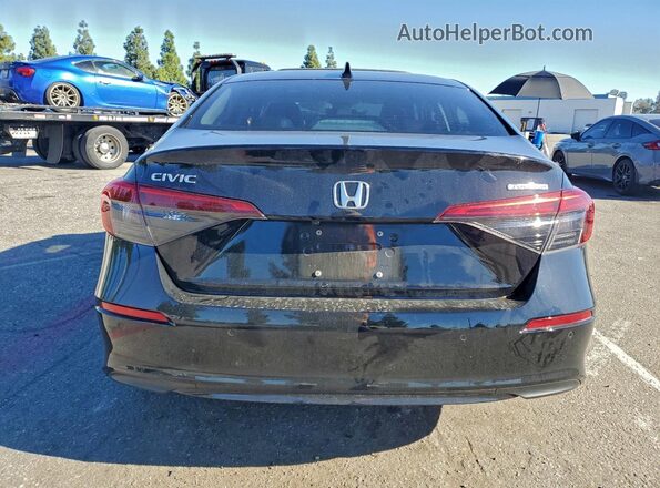 2HGFE1F99RH303540 2024 HONDA CIVIC Черный Вид сзади