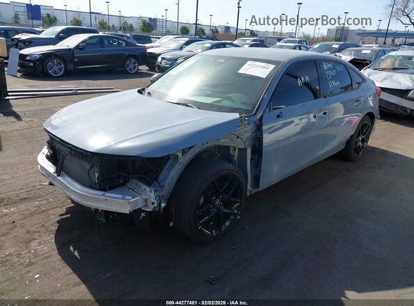 2HGFE2F53RH568604 2024 HONDA CIVIC Blue Przód lewy
