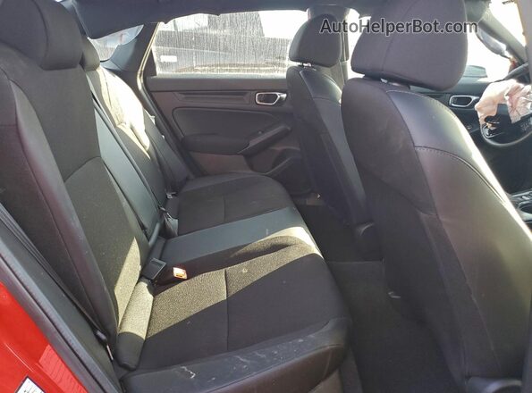 2HGFE2F54SH579424 2025 HONDA CIVIC Red Rear seats view