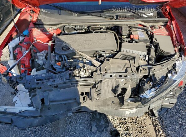 2HGFE2F54SH579424 2025 HONDA CIVIC Red Rear interior view