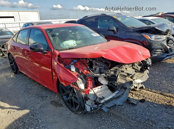 2HGFE2F54SH579424 2025 HONDA CIVIC Red Front right