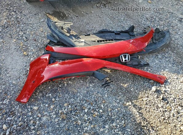 2HGFE2F54SH579424 2025 HONDA CIVIC Red Engine compartment view