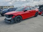 2022 Honda Civic Sport Красный vin: 2HGFE2F55NH521004