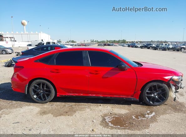 2HGFE2F56PH509611 2023 HONDA CIVIC Красный Панорамный вид салона 360°