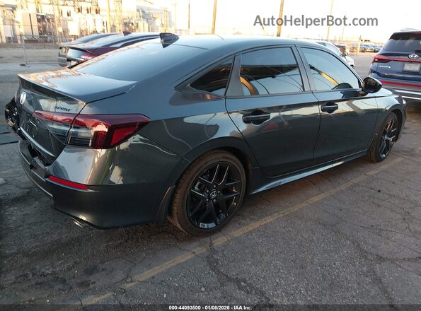 2HGFE2F56TH518447 2026 HONDA CIVIC Серый Задняя правая четверть