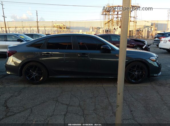 2HGFE2F56TH518447 2026 HONDA CIVIC Серый Вид задней части салона