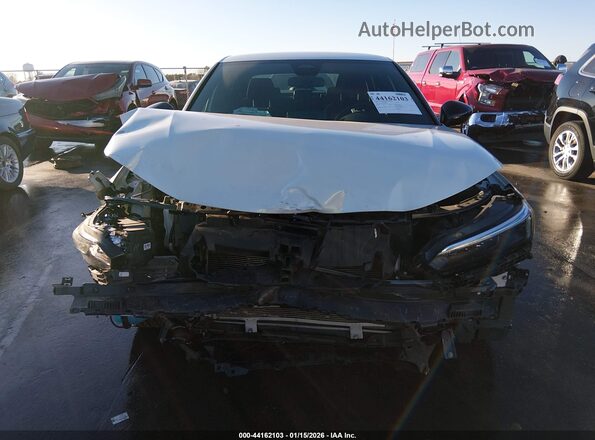 2HGFE2F58PH527687 2023 HONDA CIVIC Белый Вид задней части салона