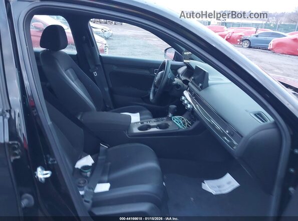 2HGFE2F59SH501849 2025 HONDA CIVIC Черный Вид салона спереди