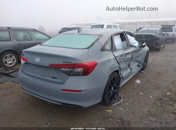 2HGFE4F82TH313357 2026 HONDA CIVIC HYBRID Серый Задняя правая четверть