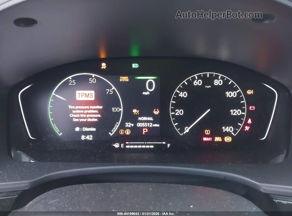 2HGFE4F82TH313357 2026 HONDA CIVIC HYBRID Серый Вид задних сидений