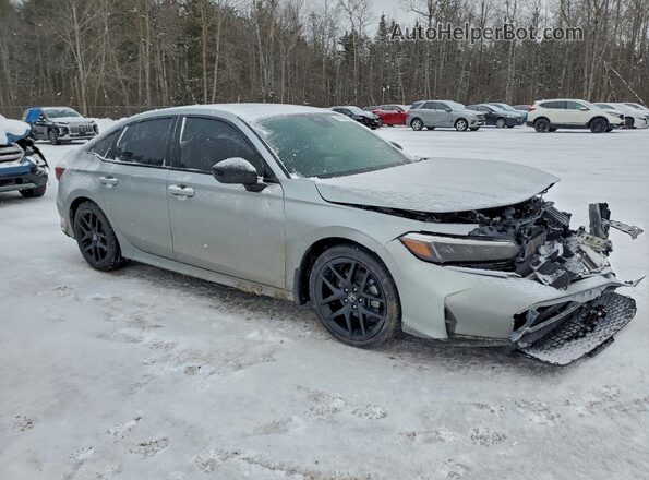 2HGFE4F83SH012076 2025 HONDA CIVIC Серебряный Передняя правая четверть
