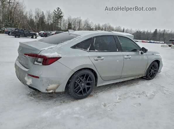2HGFE4F83SH012076 2025 HONDA CIVIC Серебряный Задняя правая четверть