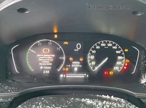2HGFE4F83SH012076 2025 HONDA CIVIC Серебряный Вид щитка приборов