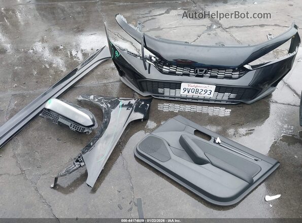 2HGFE4F83TH314131 2026 HONDA CIVIC HYBRID Черный Вид щитка приборов