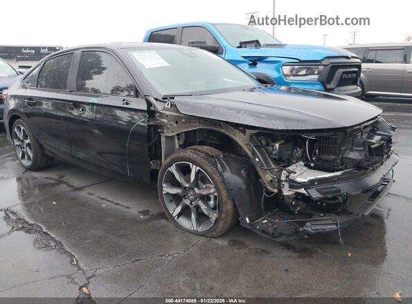 2HGFE4F83TH314131 2026 HONDA CIVIC HYBRID Черный Передняя правая четверть