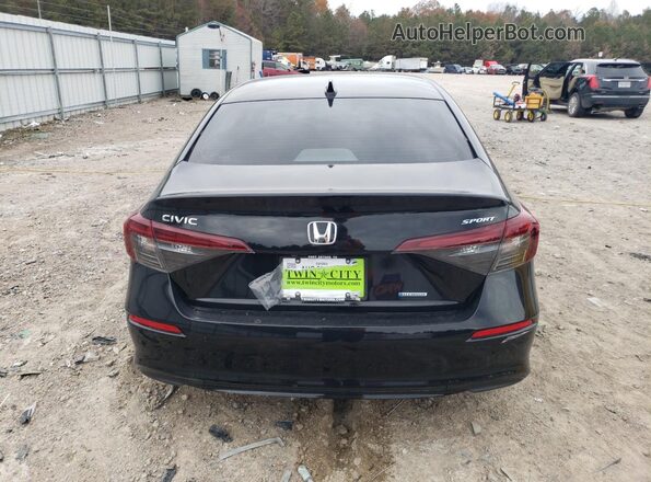 2HGFE4F84SH350103 2025 HONDA CIVIC Black უკანა ხედი