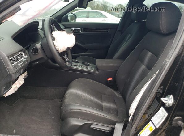 2HGFE4F84SH350103 2025 HONDA CIVIC Black წინა სალონის ხედი