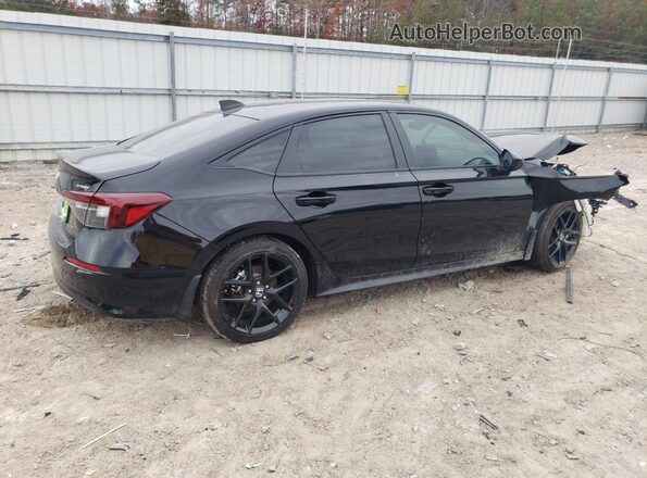 2HGFE4F84SH350103 2025 HONDA CIVIC Black უკანა მარჯვენა