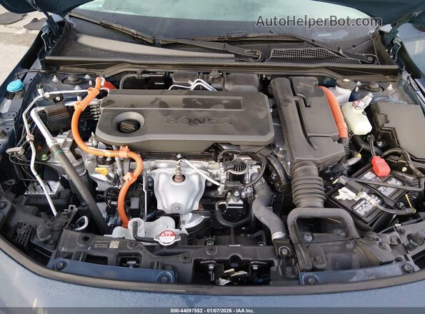 2HGFE4F85SH300956 2025 HONDA CIVIC HYBRID Синий Вид сзади