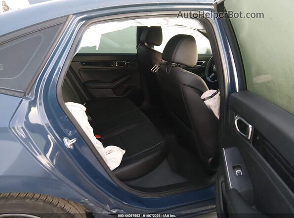 2HGFE4F85SH300956 2025 HONDA CIVIC HYBRID Синий Вид наклейки с VIN-кодом