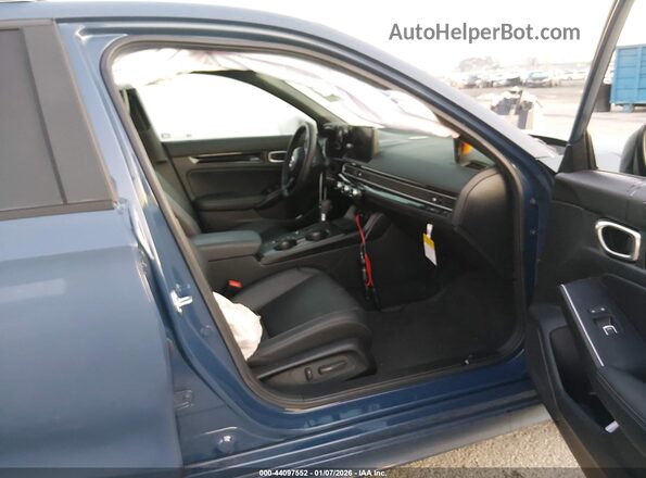 2HGFE4F85SH300956 2025 HONDA CIVIC HYBRID Синий Вид салона спереди