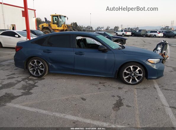 2HGFE4F85SH300956 2025 HONDA CIVIC HYBRID Синий Вид задней части салона