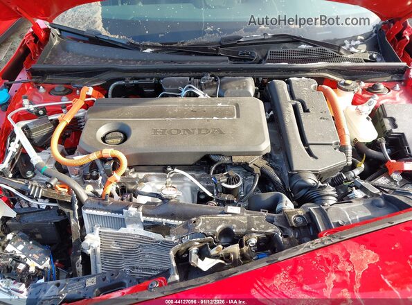 2HGFE4F85TH310226 2026 HONDA CIVIC HYBRID Red Հետևի տեսք