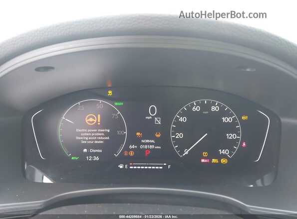 2HGFE4F85TH312817 2026 HONDA CIVIC HYBRID Белый 