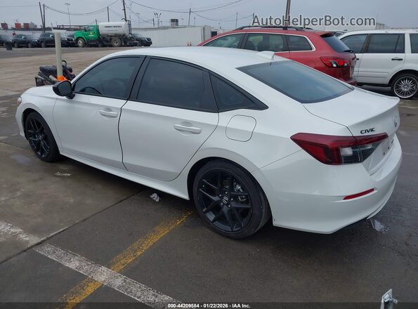 2HGFE4F85TH312817 2026 HONDA CIVIC HYBRID Белый Задняя левая четверть