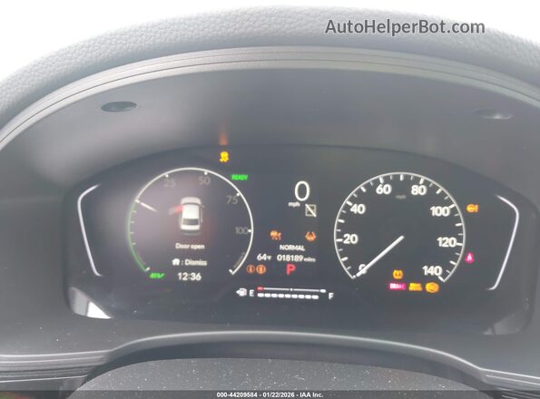 2HGFE4F85TH312817 2026 HONDA CIVIC HYBRID Белый Вид задних сидений