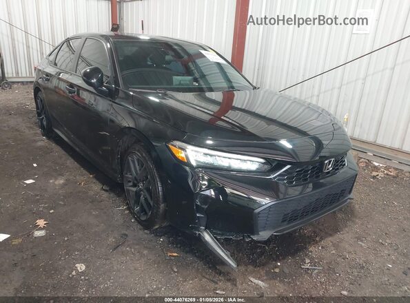 2HGFE4F85TH320884 2026 HONDA CIVIC HYBRID Black Przód prawy
