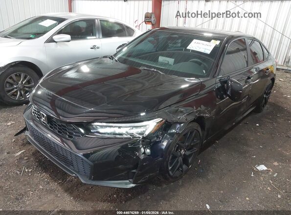 2HGFE4F85TH320884 2026 HONDA CIVIC HYBRID Black Przód lewy