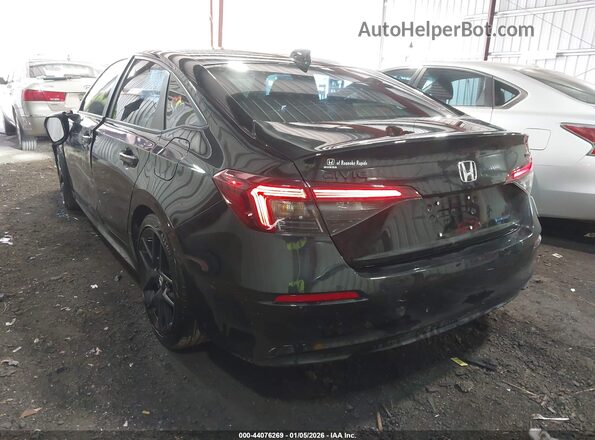 2HGFE4F85TH320884 2026 HONDA CIVIC HYBRID Black Tył lewy