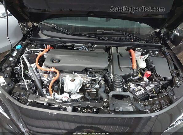 2HGFE4F85TH320884 2026 HONDA CIVIC HYBRID Black Widok z tyłu