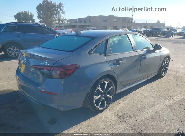 2HGFE4F88SH304547 2025 HONDA CIVIC HYBRID Серый Задняя правая четверть