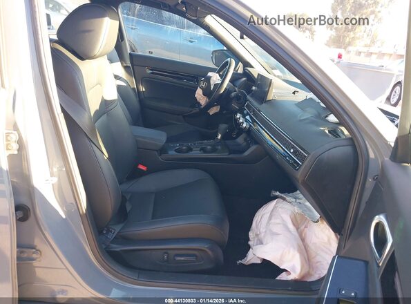 2HGFE4F88SH304547 2025 HONDA CIVIC HYBRID Серый Вид салона спереди
