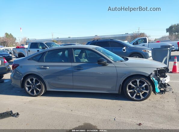 2HGFE4F88SH304547 2025 HONDA CIVIC HYBRID Серый Панорамный вид салона 360°