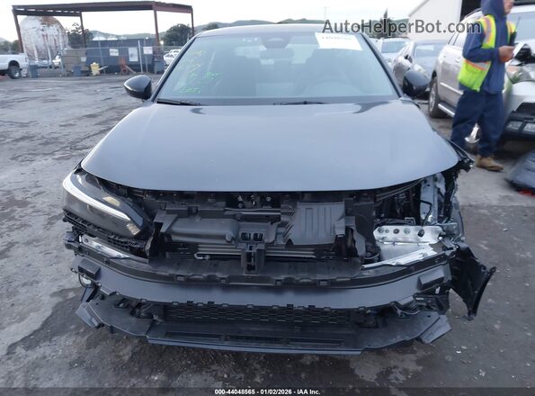 2HGFE4F88SH344451 2025 HONDA CIVIC HYBRID Серый Вид задней части салона