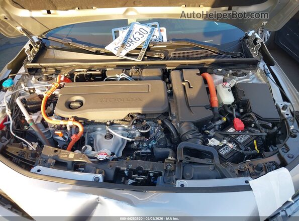 2HGFE4F88TH317946 2026 HONDA CIVIC HYBRID Серебряный Вид сзади