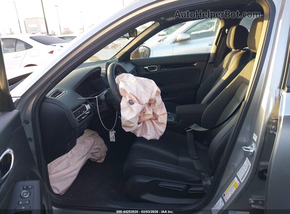 2HGFE4F88TH317946 2026 HONDA CIVIC HYBRID Серебряный Вид салона спереди