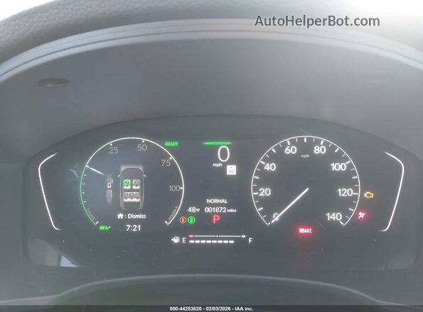 2HGFE4F88TH317946 2026 HONDA CIVIC HYBRID Серебряный 