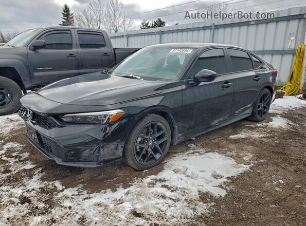 2HGFE4F89TH002380 2026 HONDA CIVIC Черный Передняя левая четверть