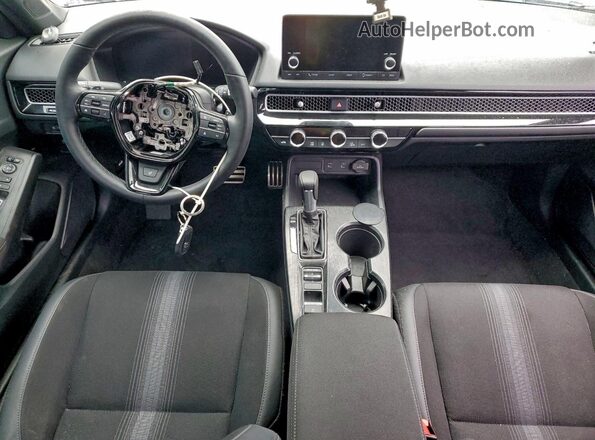 2HGFE4F89TH002380 2026 HONDA CIVIC Черный Вид панели приборов